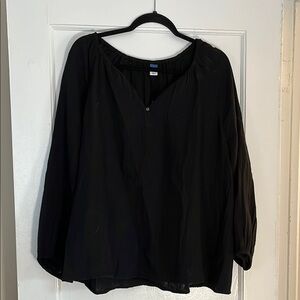 Women's Black Blouse